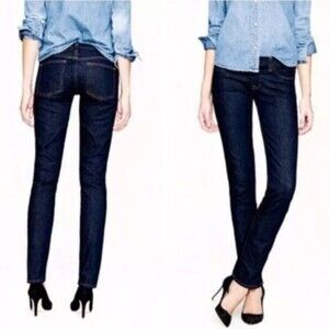 J. Crew Matchstick Straight Leg Slim Fit Dark Wash Demim Jeans Size 29 Regular
